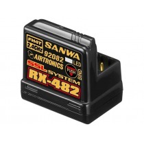 SANWA RC RADIO CONTROL STICKERS MT4 M12 SERVO RX TX CAR BUGGY HOBBY YELLO GREE B 